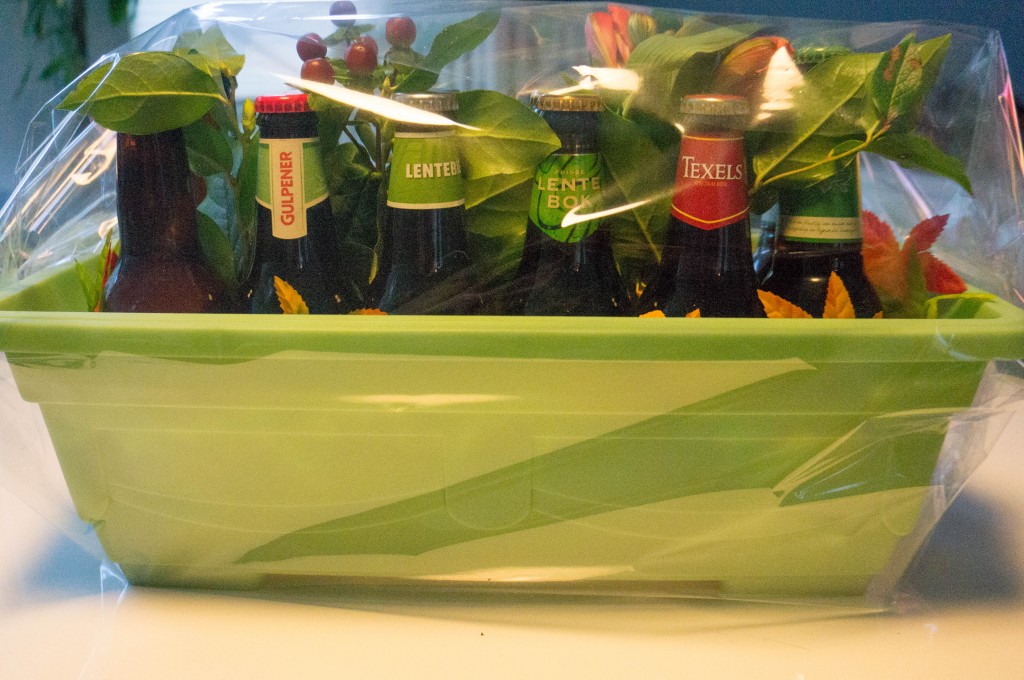 Moederdag Cadeau DIY Biertjes Cadeau bak