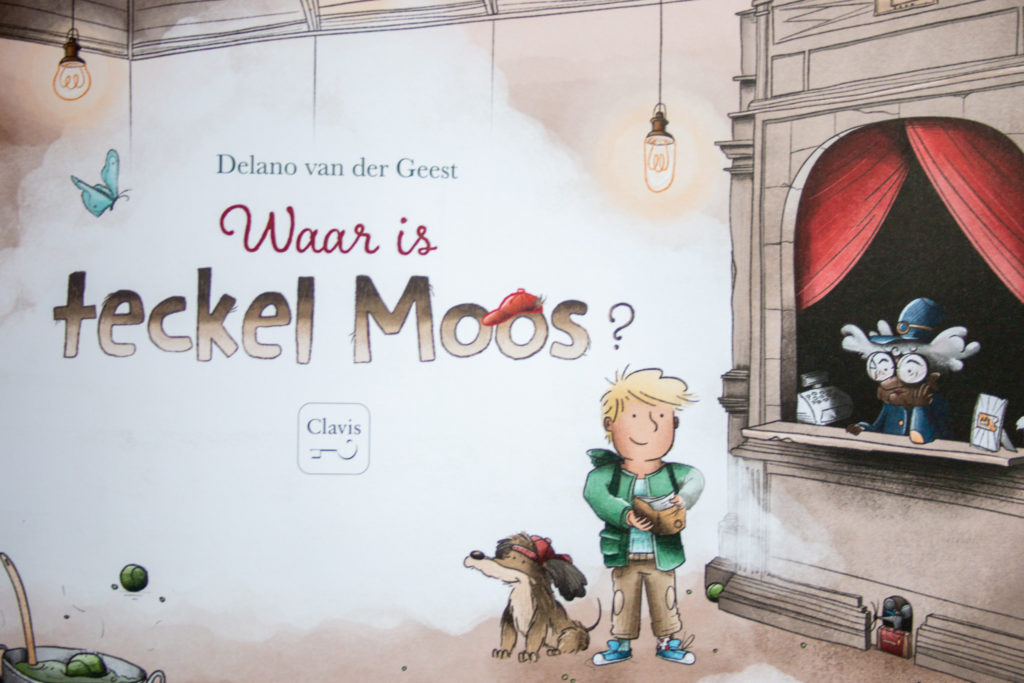 Prentenboek Waar is Teckel Moos - Kidshoekje.nl