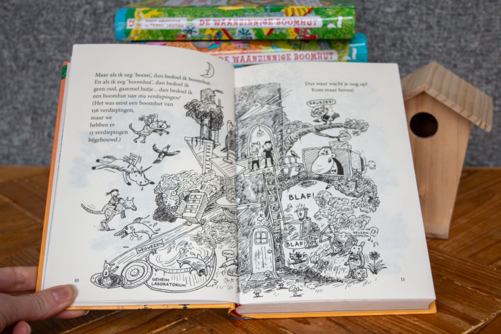 Boek 13 De Waanzinnige Boomhut van 169 Verdiepingen - Kidshoekje.nl