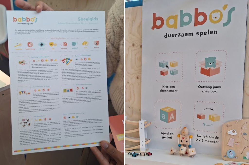 Negenmaandenbeurs 2024 Babbos Speelbox - Kidshoekje.nl