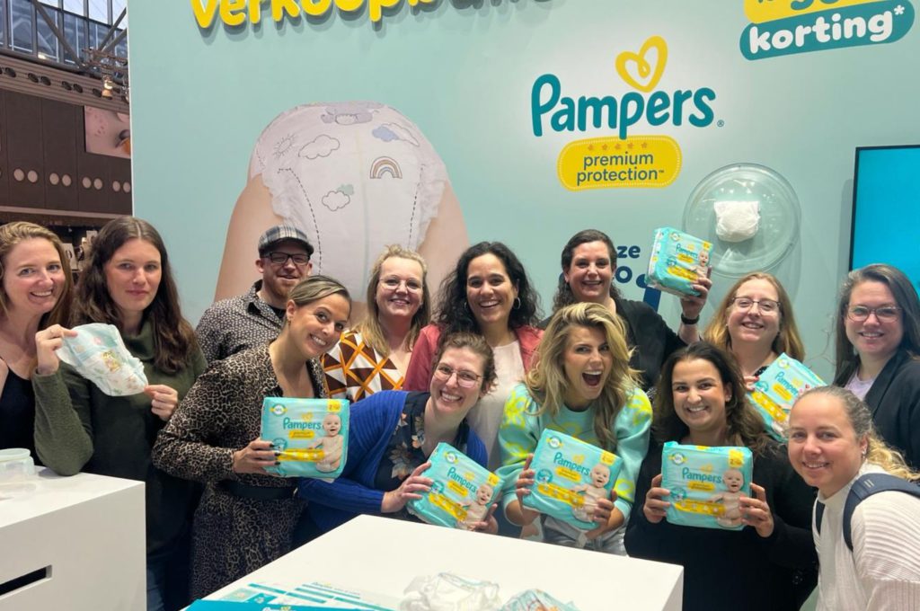 Negenmaandenbeurs 2024 Pampers - Kidshoekje.nl