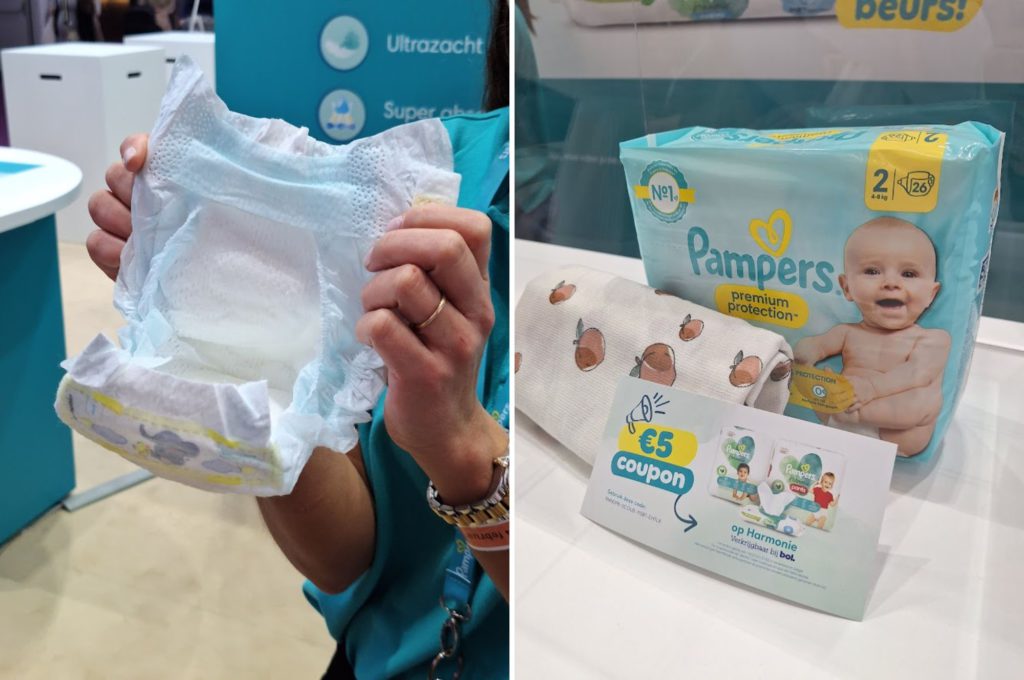 Negenmaandenbeurs 2024 Pampers Premium Protection - Kidshoekje.nl