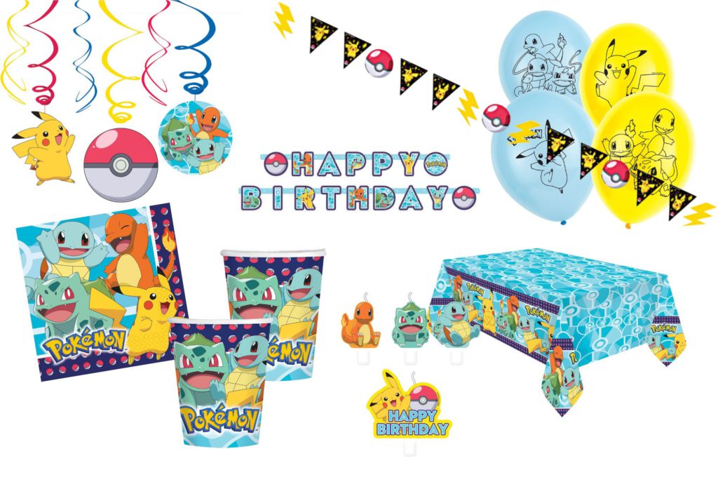 Pokémon Verjaardag Decoratie - Kidshoekje.nl