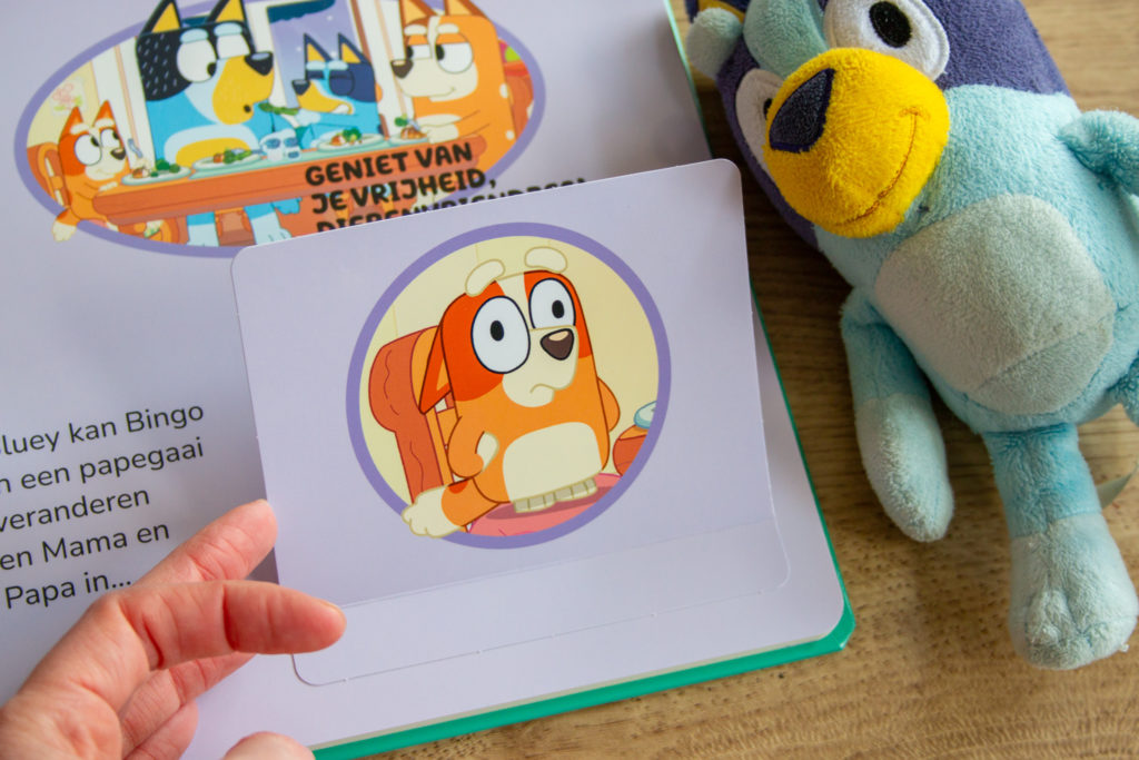 Flapjesboek Bluey Zullen we een Spelletje Doen - Kidshoekje.nl
