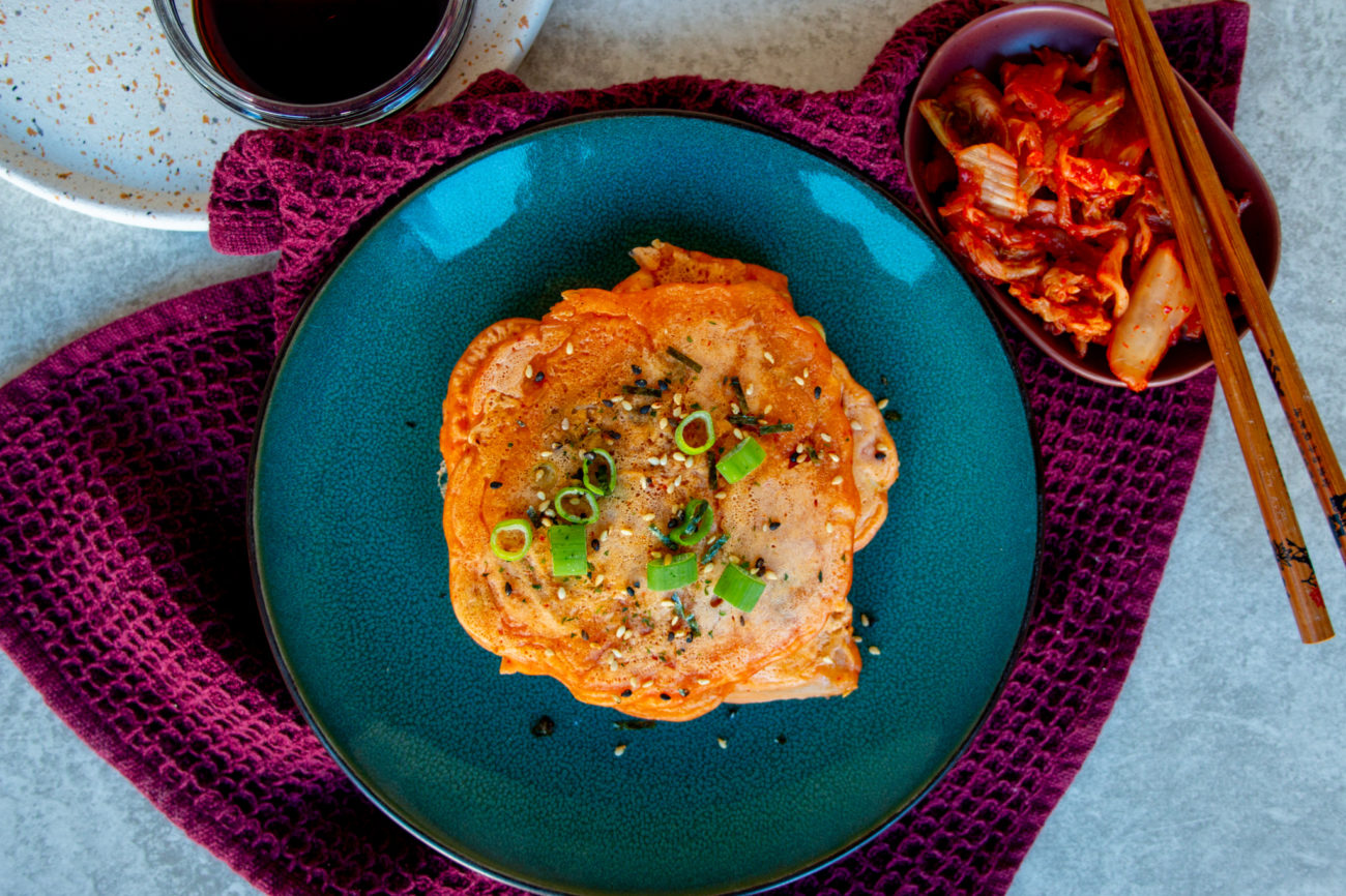 Kimchi Pannenkoeken uit De Vega Atlas