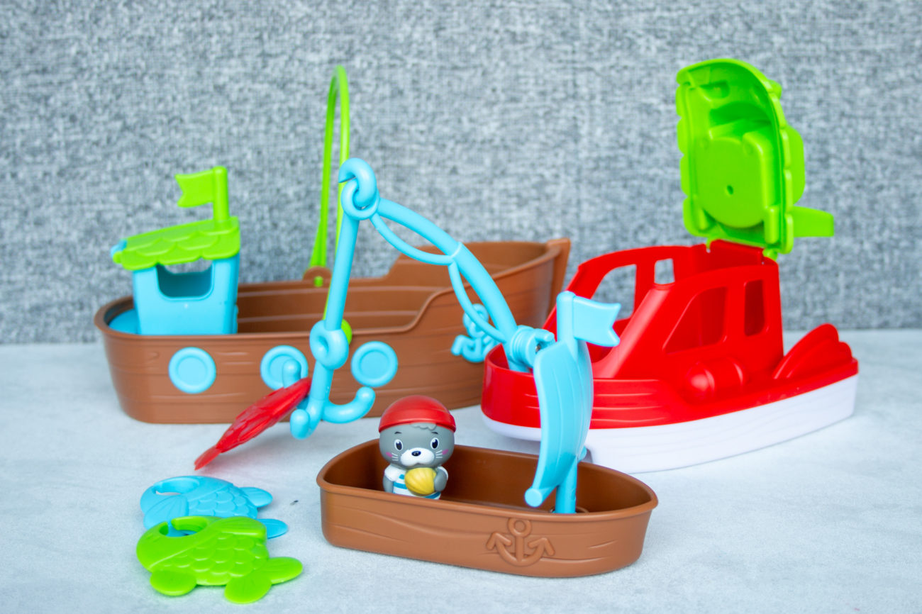 3-in-1 Stapelboot van Klorofil! - Kidshoekje.nl