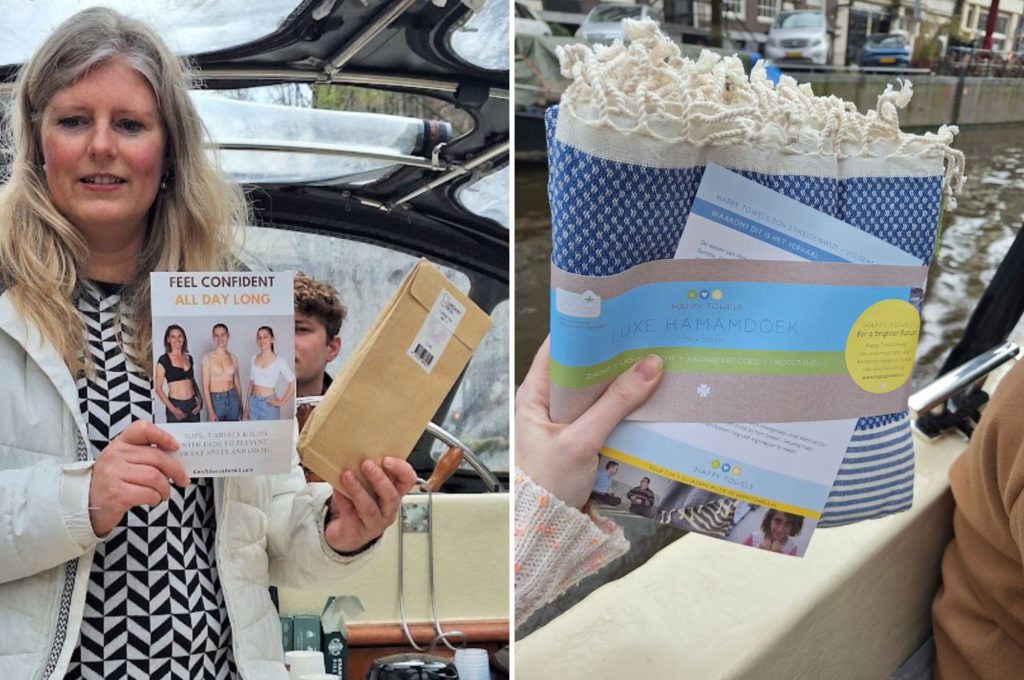 Blogboot Groen Buiten Confidence For All - Happy Towels- Kidshoekje.nl