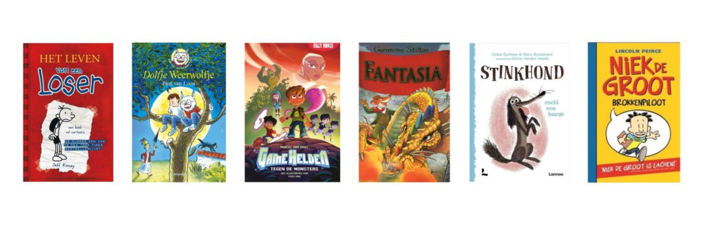 De Leukste Boekenreeksen volgens Logan 7 tm 12 - Kidshoekje.nl