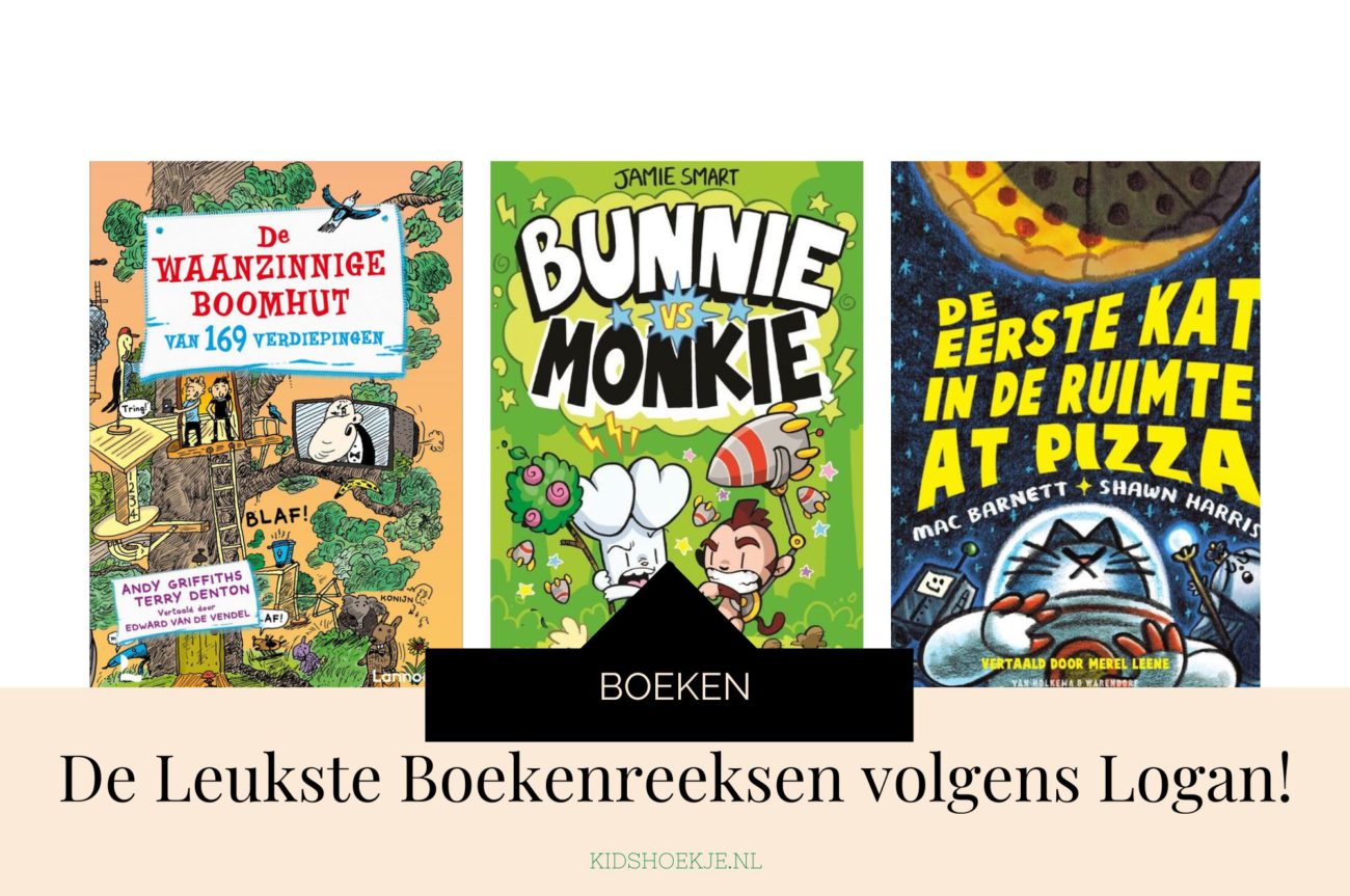 De Leukste Boekenreeksen volgens Logan! - Kidshoekje.nl