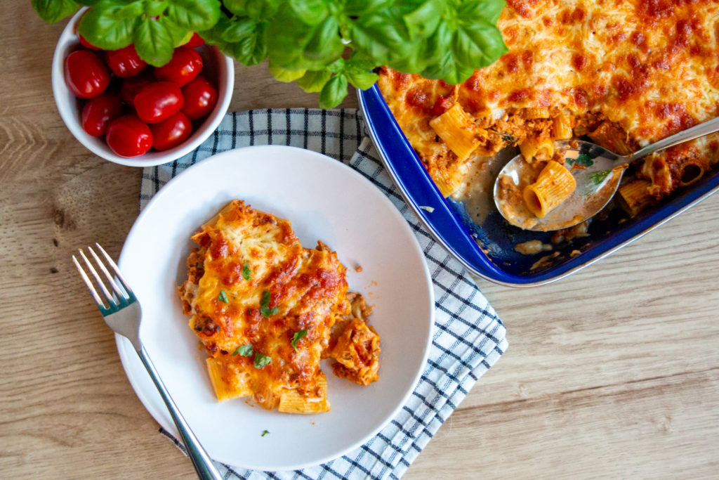 Gevulde Rigatoni Ovengerecht - Kidshoekje.nl