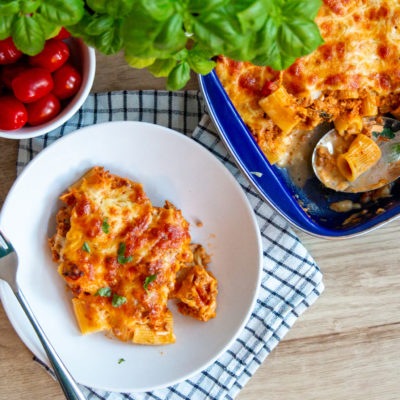 Gevulde Rigatoni Ovengerecht - Kidshoekje.nl