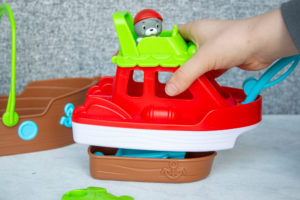 Speelgoed 3-in-1 Stapelboot van Klorofil!