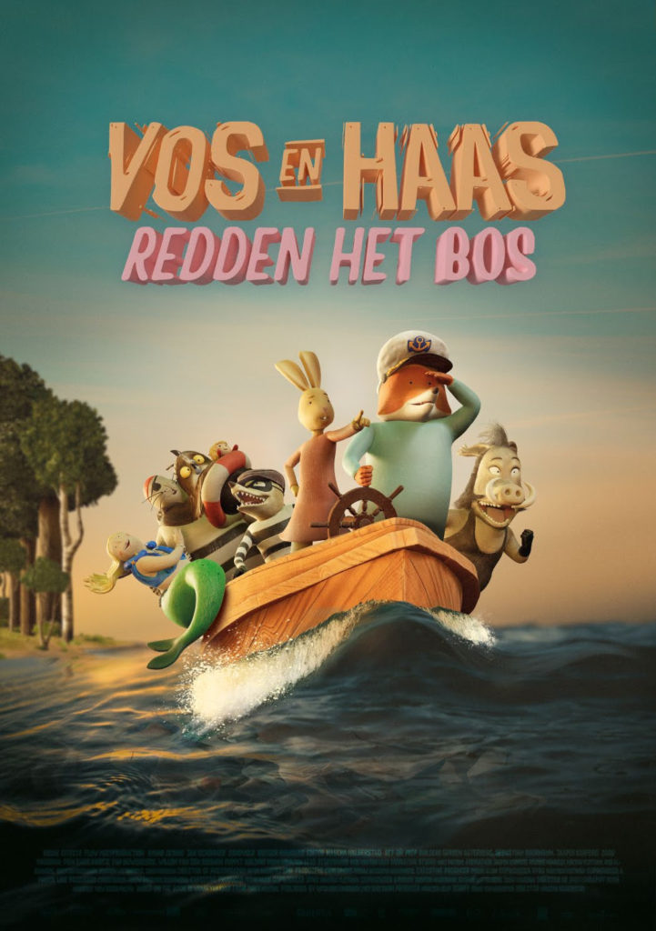 Vos en Haas Redden Het Bos Poster