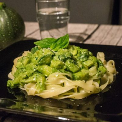 Courgette Pesto Tagliatelle - Kidshoekje.nl