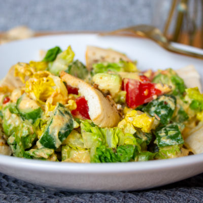 Hummus Pita Salade - Kidshoekje.nl