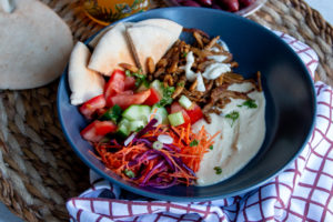 Hummus Shoarma Bowl - Kidshoekje.nl
