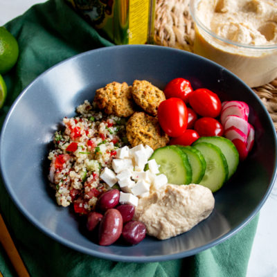 Loaded Falafel Bowl met Tabouleh - Kidshoekje.nl