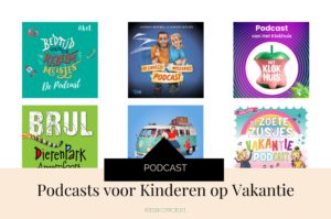 Podcast voor Kinderen tijdens de Vakantie - Kidshoekje.nl