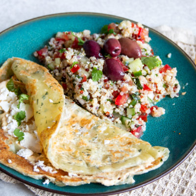 Tabouleh Paratha Lunch