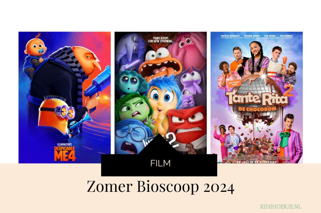 Deze Zomer in de Bioscoop 2024 - Kidshoekje.nl