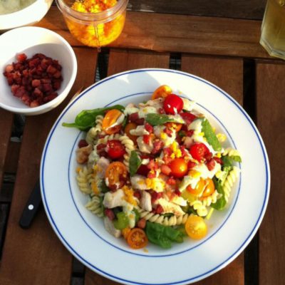 Honing Mosterd Kip Salade - Kidshoekje.nl