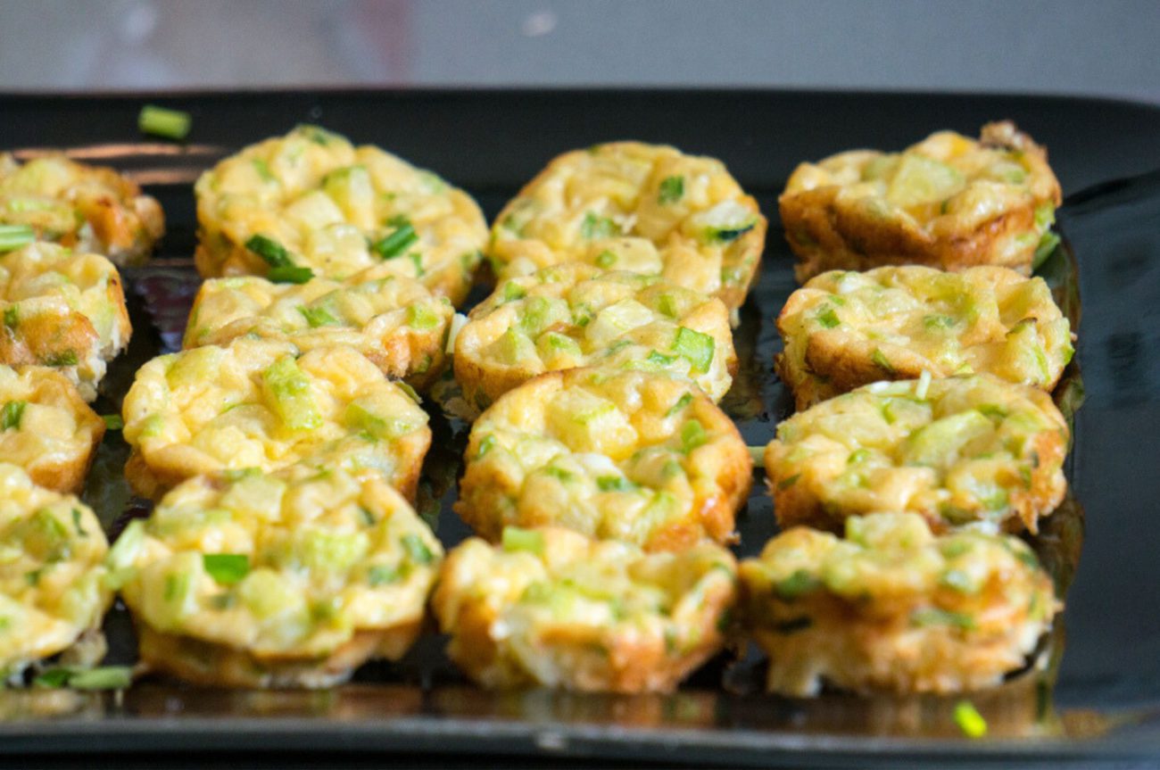 Mini Courgette Frittatas