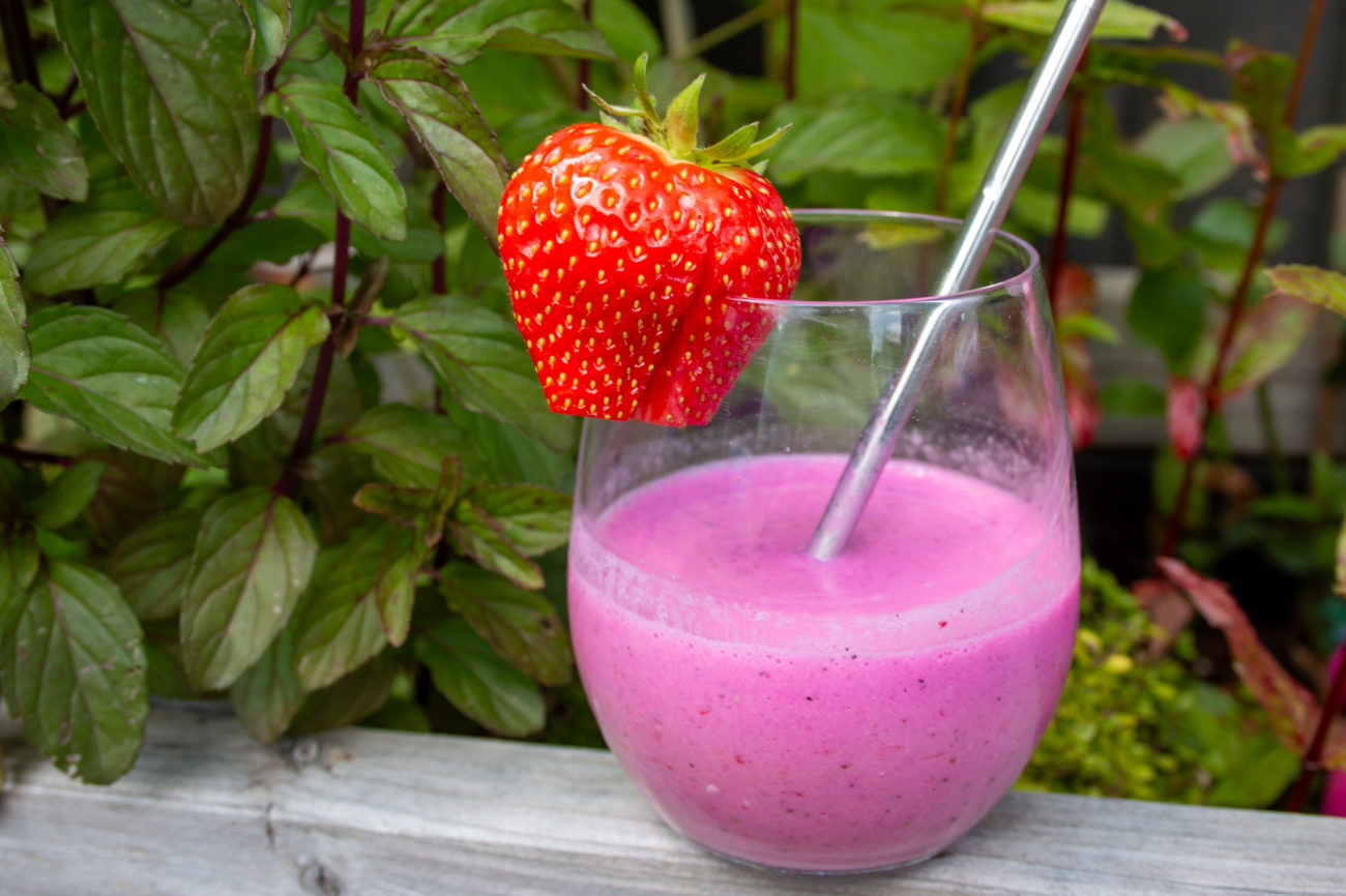 Ninja Creami Strawberry Vodka Cocktail