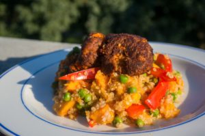 Zoete Quinoa met Falafel - Kidshoekje.nl