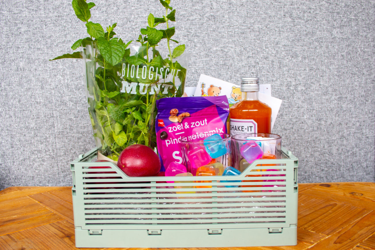 Cadeau Juf of Meester Mocktail Borrelpakket - Kidshoekje.nl