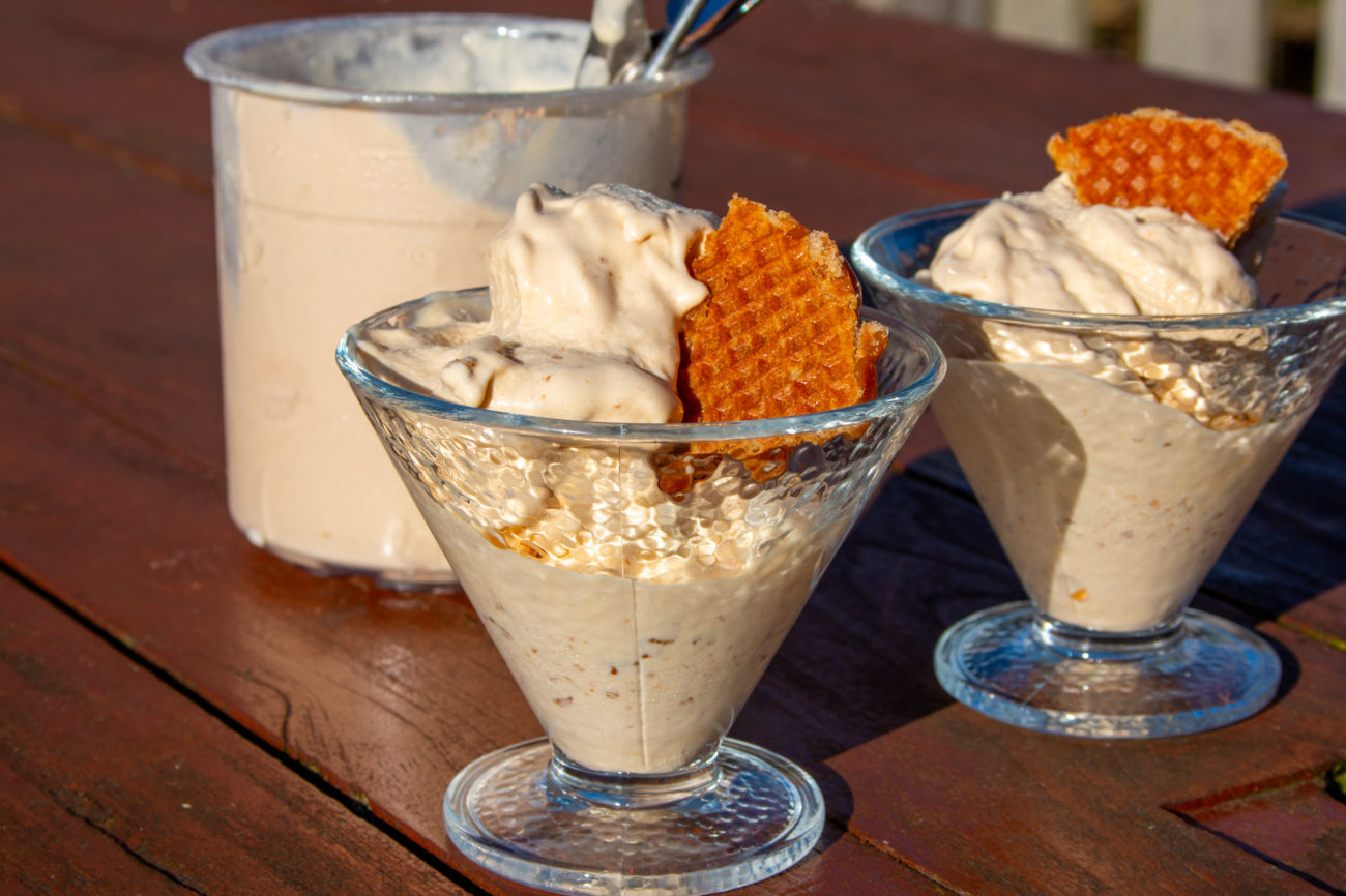 Ninja Creami Karamel Stroopwafel IJS