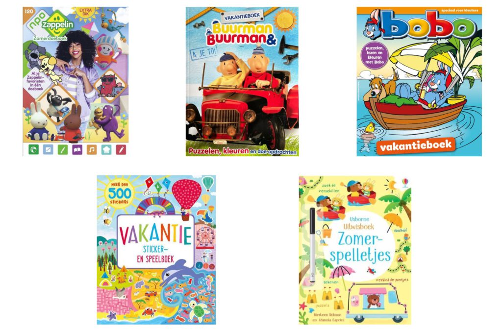 Voor de allerkleinste Vakantieboeken 2024 - Kidshoekje.nl