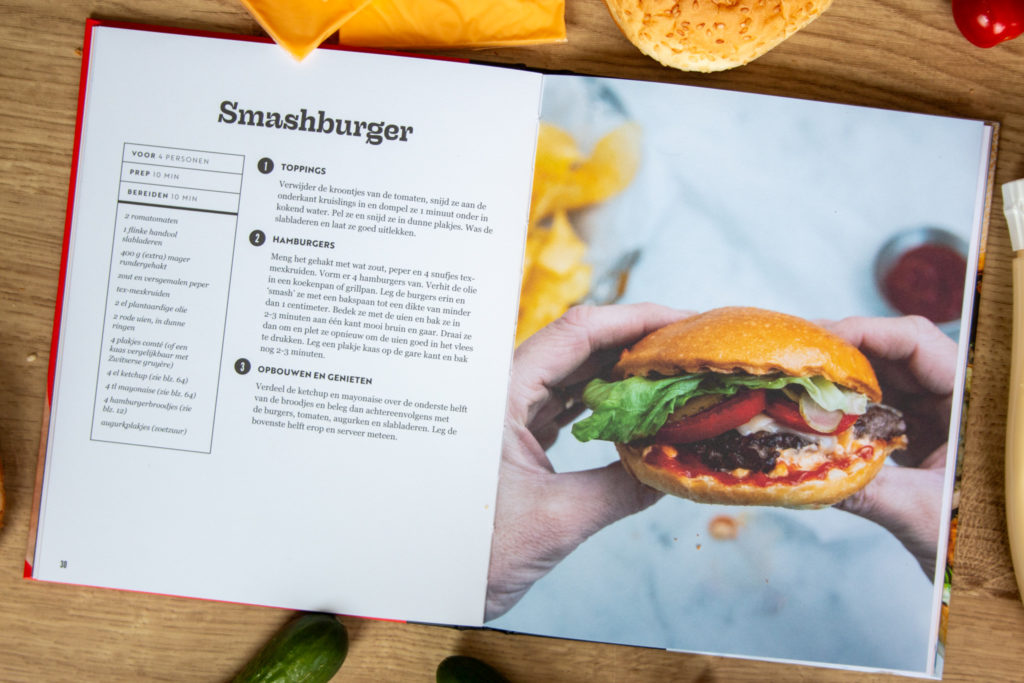 kookboek Chef het zelf Burgers - Kidshoekje.nl