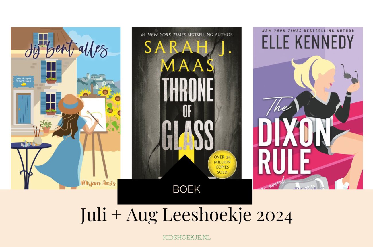 Leeshoekje Juli en Augustus 2024 - Kidshoekje.nl