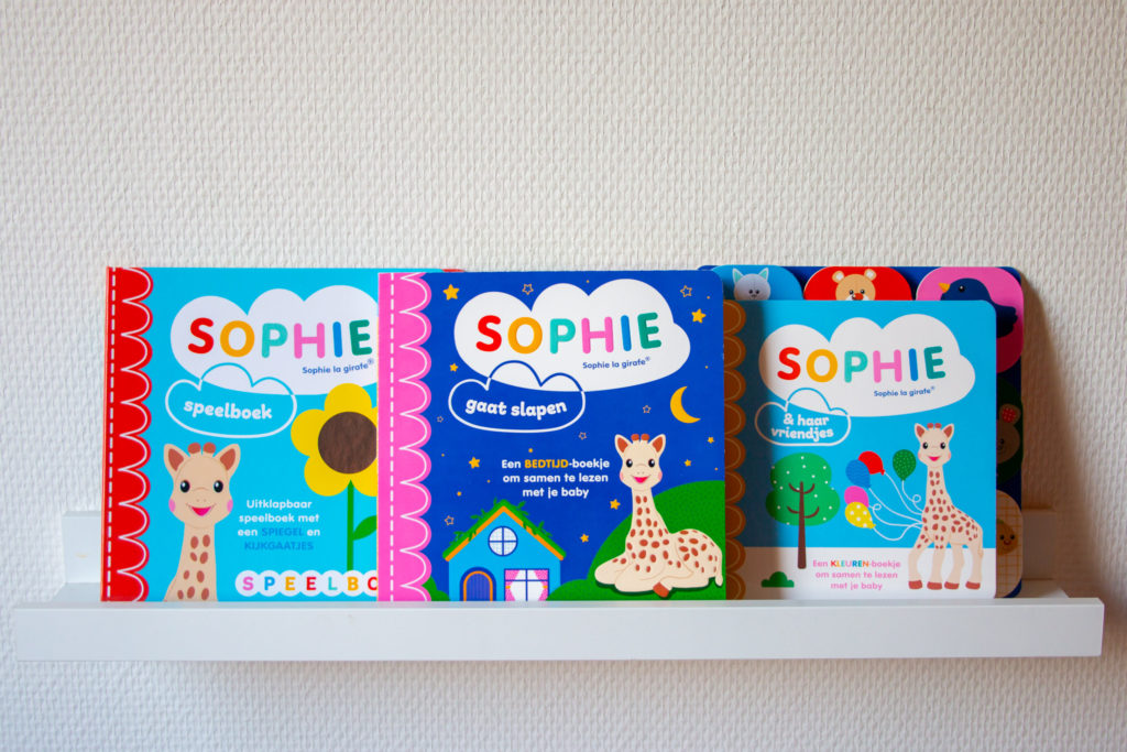 3 Sophie de Giraf Babyboekjes - Kidshoekje.nl