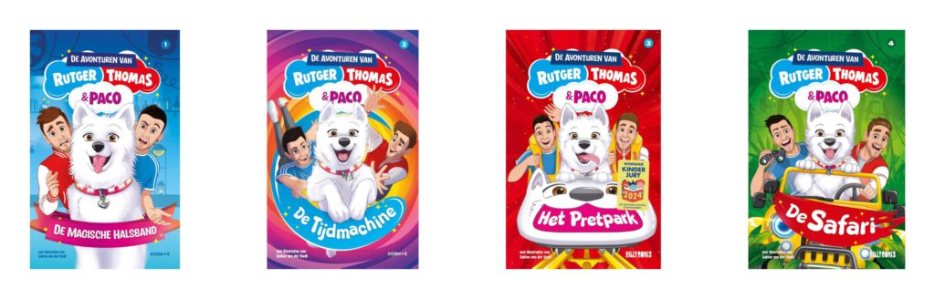 Boeken Rutger, Thomas en Paco - Kidshoekje.nl