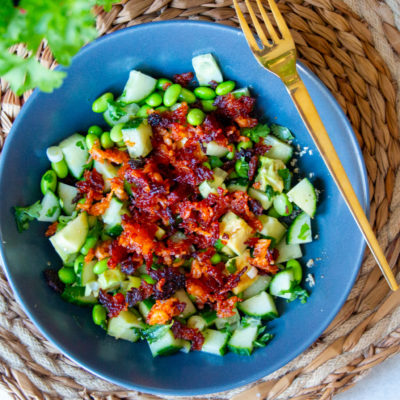 Gochujang Krokante Rijstsalade - Kidshoekje.nl