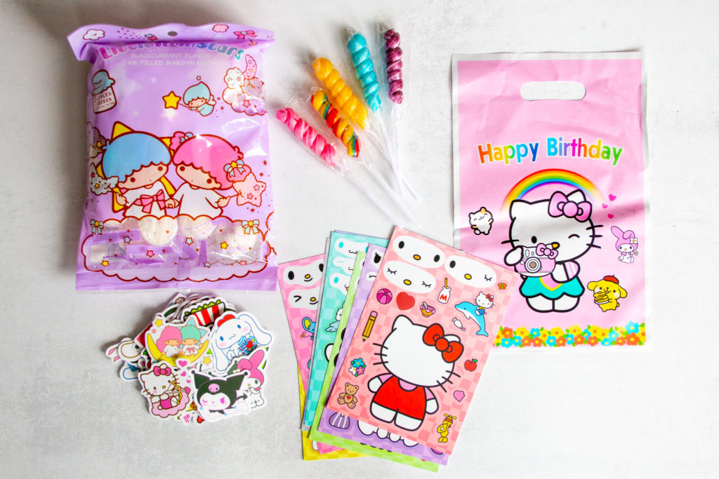 Inhoud Hello Kitty Traktatie - Kidshoekje.nl