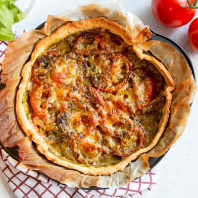 Italiaanse Tomatentaart - Kidshoekje.nl