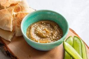 Miso Aubergine Dip - Kidshoekje.nl
