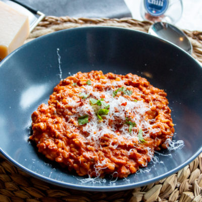 Orzo met Romige Vega Gehaktsaus - Kidshoekje.nl
