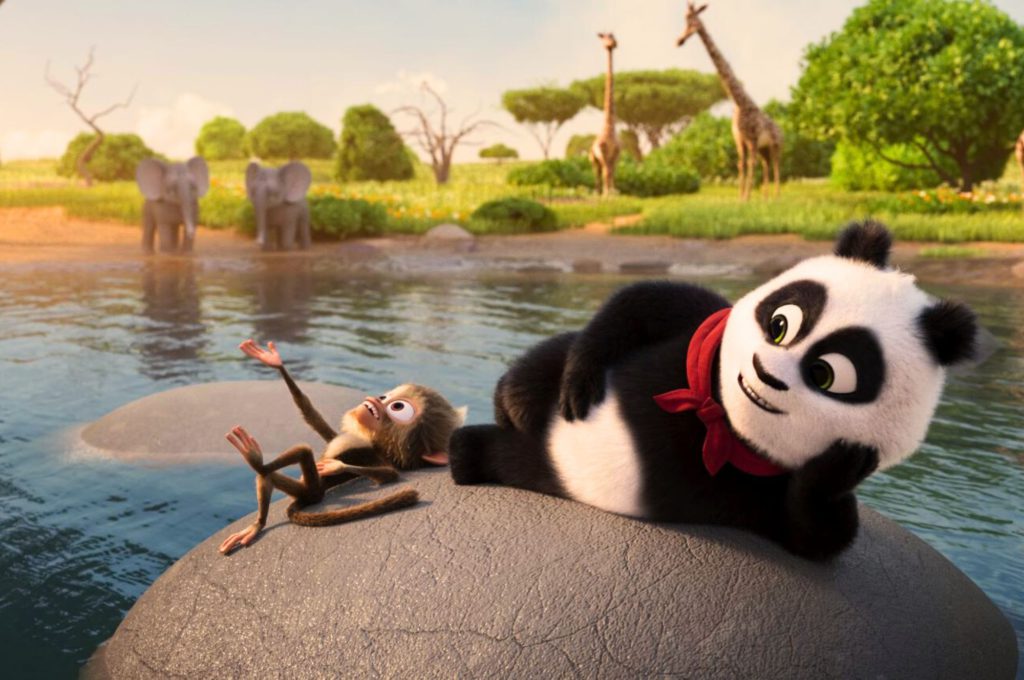 Pandabeer in Afrika FILM - Kidshoekje.nl