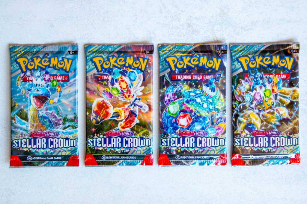 Pokémon TCG Scarlet en Violet Stellar Crown Packages - Kidshoekje.nl