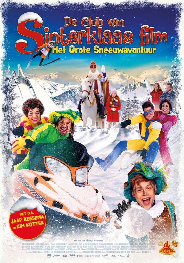 De Club van Sinterklaas Het Grote Sneeuwavontuur Poster DFW