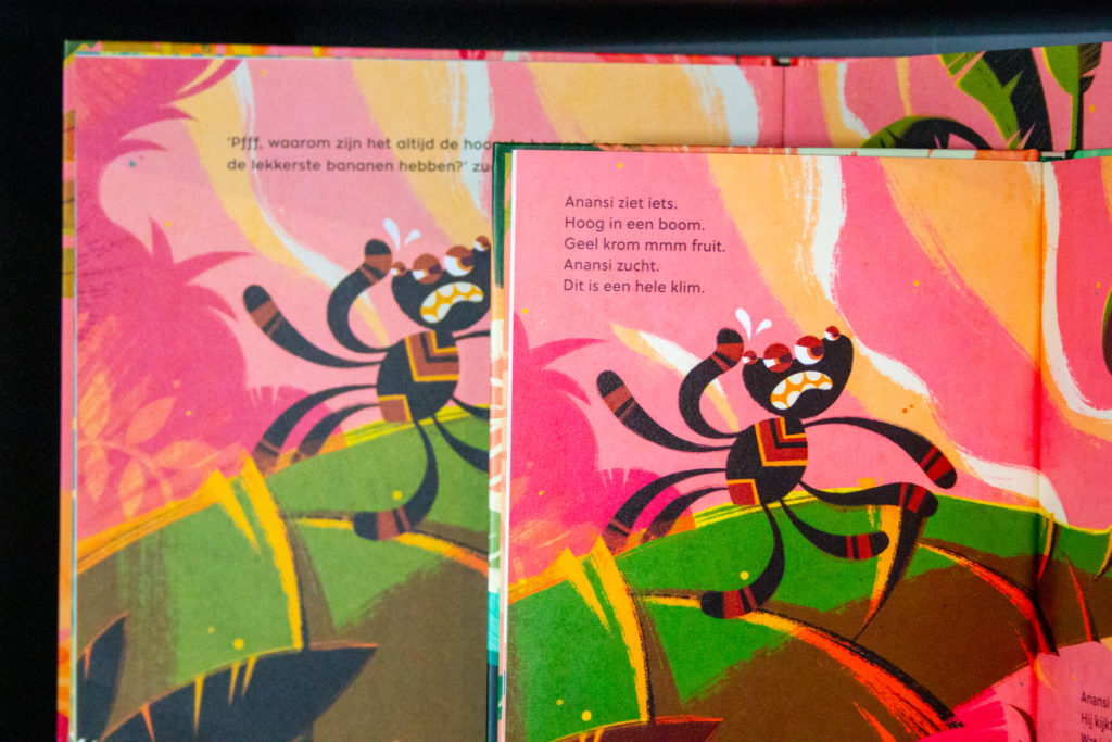 AVI Boek Slimme Verhalen van Anansi de Spin - Kidshoekje.nl