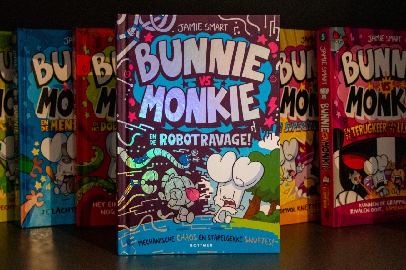 Bunnie VS Monkie en de Robotravage - Kidshoekje.nl