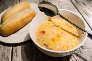 Corn Chowder met Bacon - Kidshoekje.nl