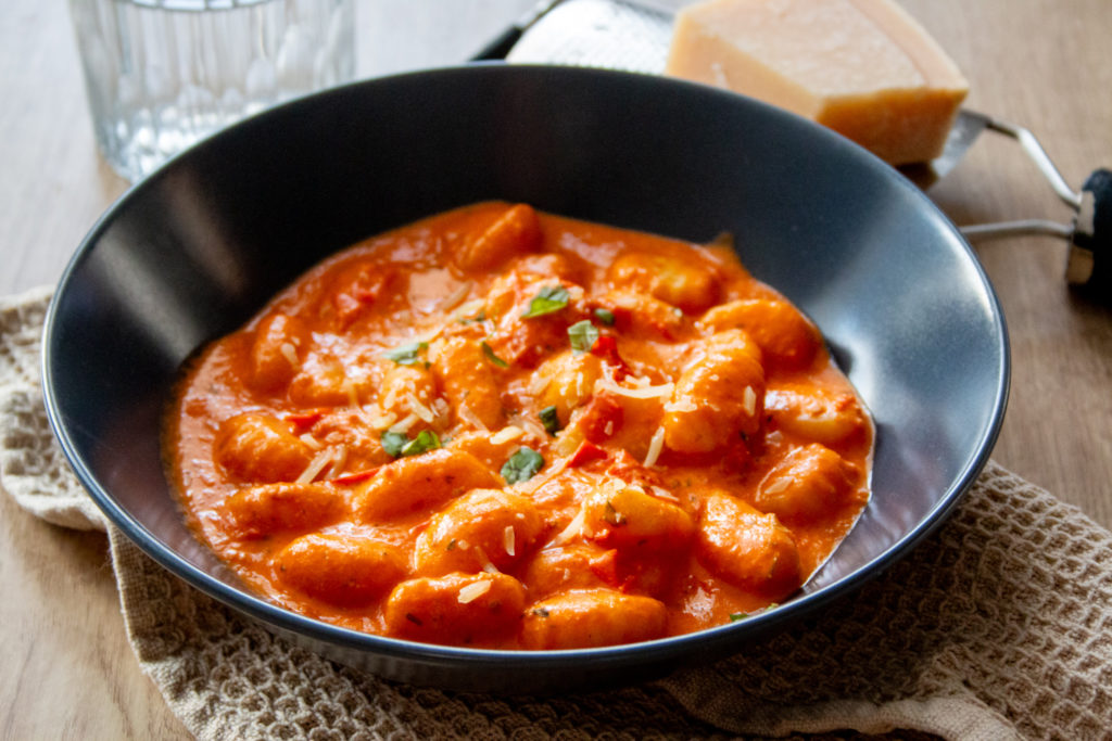 Gnocchi met Kruidenkaas Pastasaus - Kidshoekje.nl