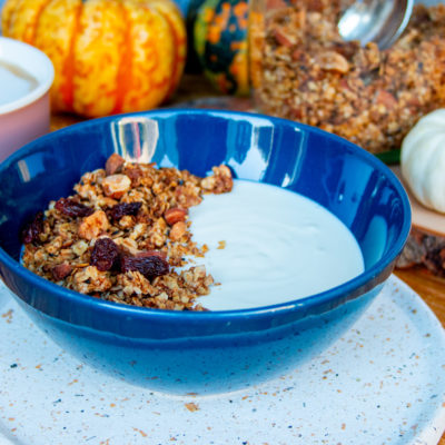 Pumpkin Spice Nutty Granola - Kidshoekje.nl