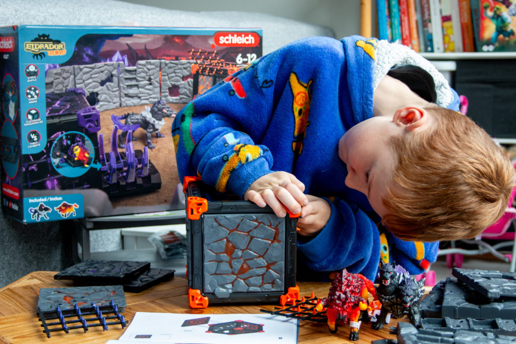 Schleich BattleCave Arena Lava vs. Schaduw Bouwen - Kidshoekje.nl