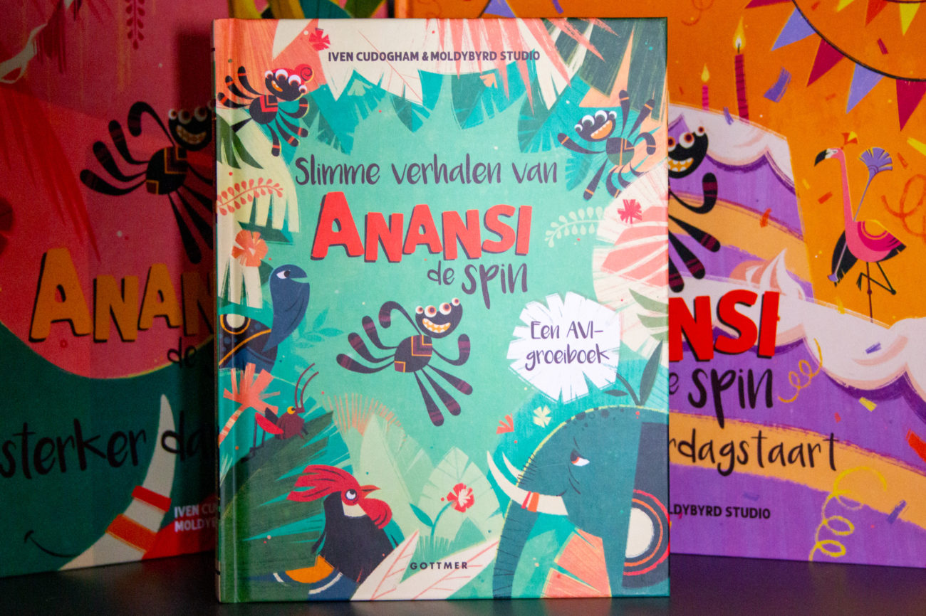 Slimme Verhalen van Anansi de Spin - Kidshoekje.nl